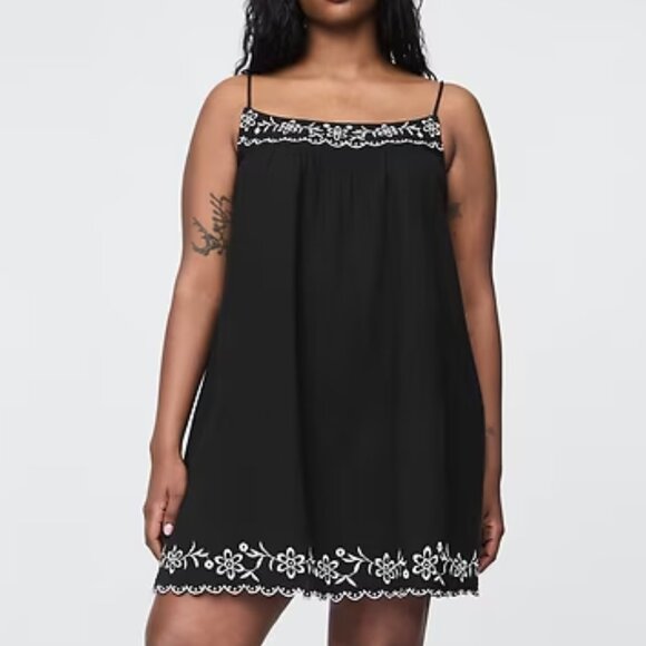 GAP Cotton Embroidered Swing Dress - NWT - Picture 3 of 4